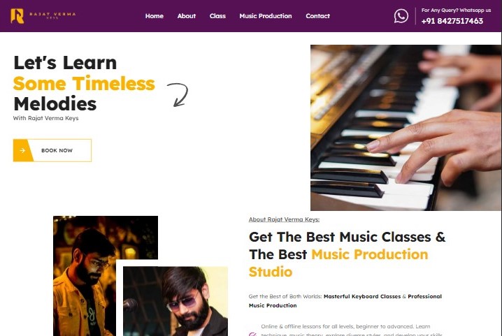 Rajat Verma Keys - Keyboard Instructor, Mix & Master